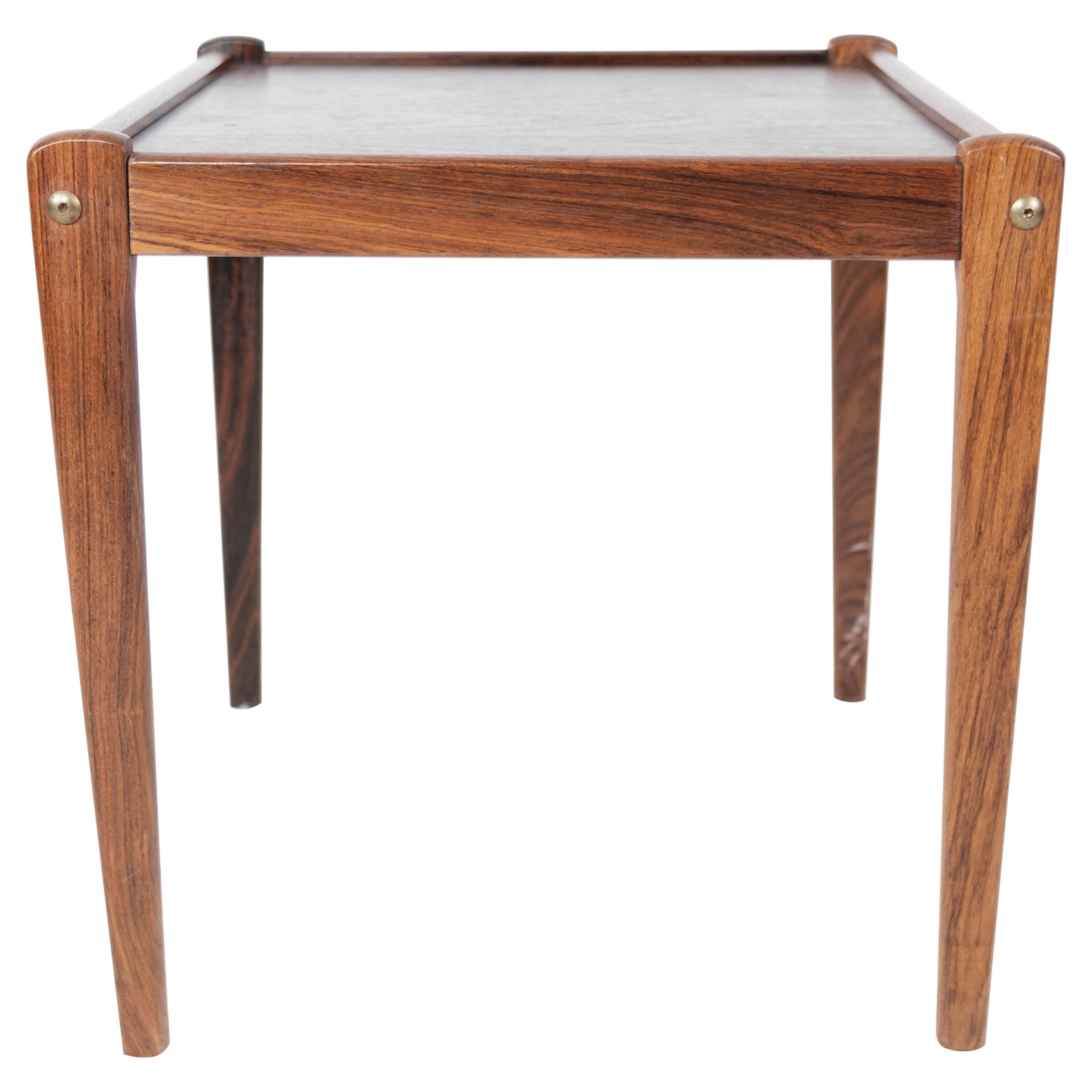 Tavolino in legno di palissandro, design danese degli anni '60