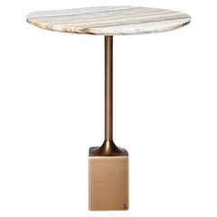 Side Table 'Madison Avenue' by Man of Parts, Marble & Brass