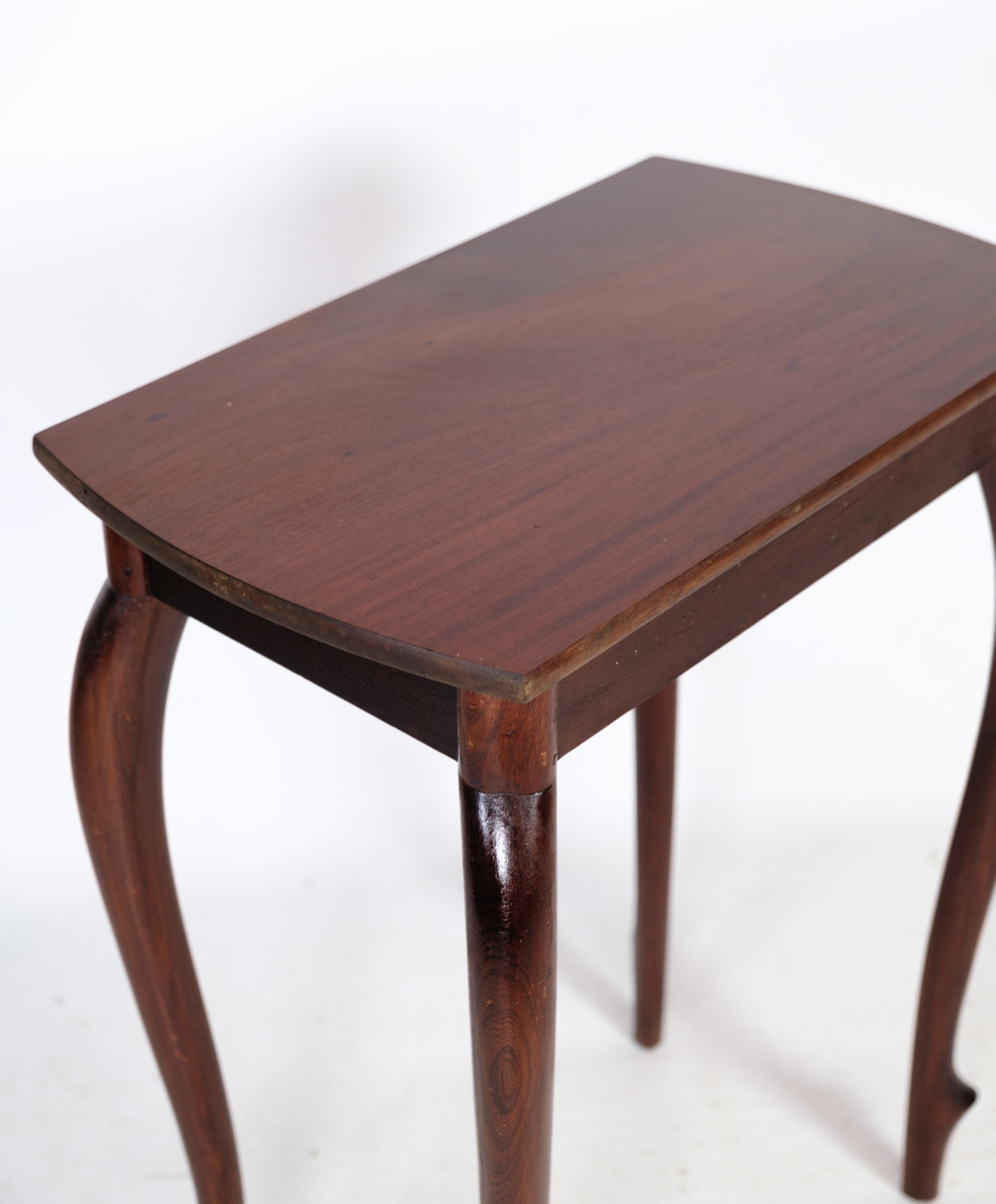 Side Table, Mahogany, 1880 In Fair Condition For Sale In Lejre, DK