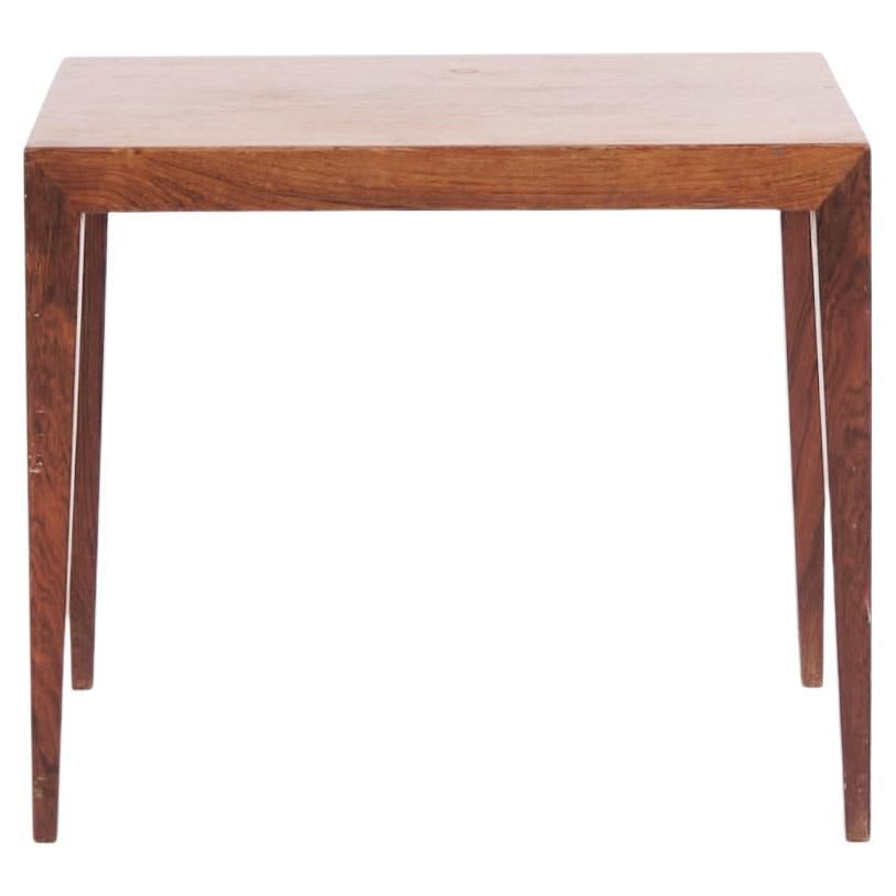 Table d
appoint Model No No 41B en bois de rose Par Severin Hansen Pour Meubles Haslev en vente