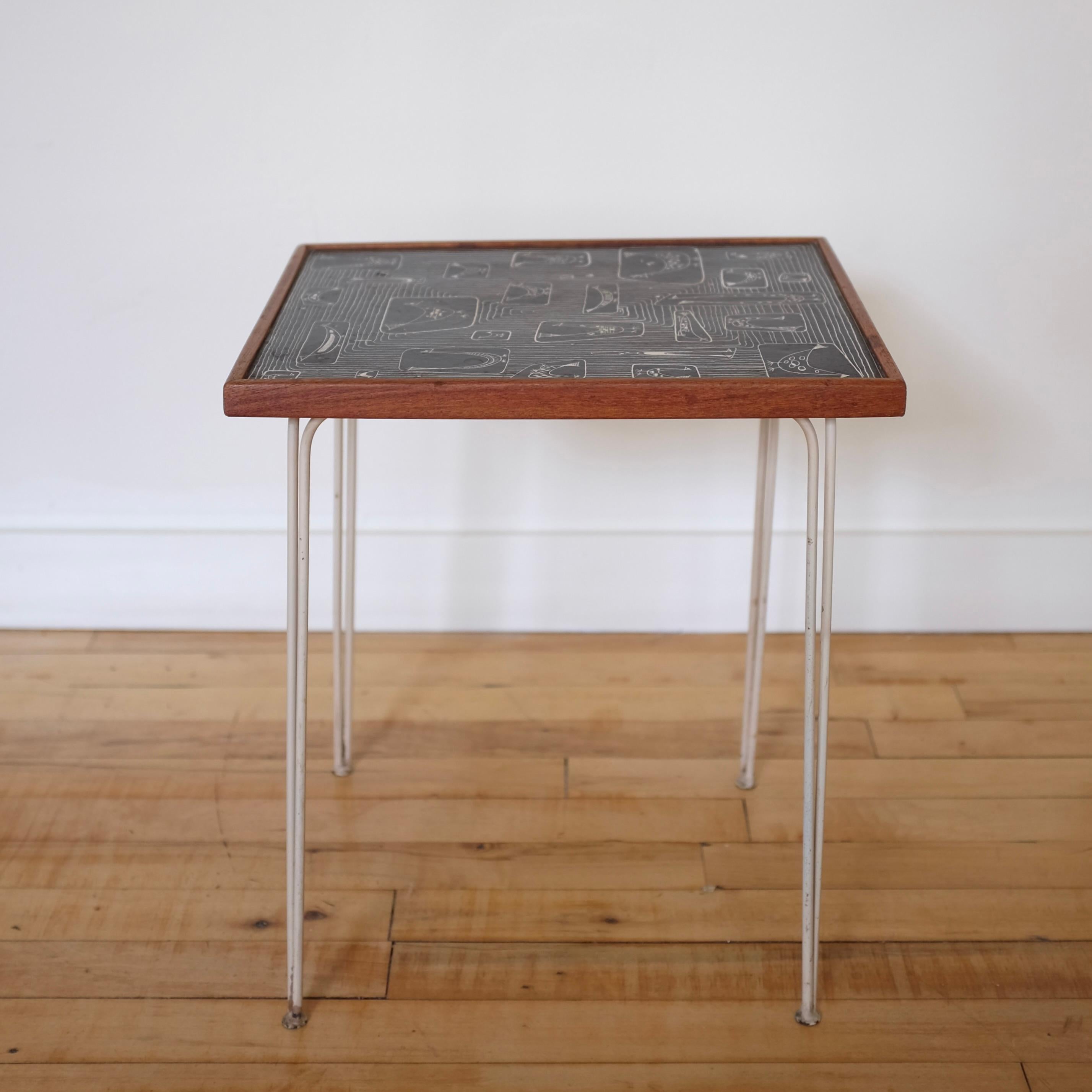 Scandinave moderne Table d'appoint Model No 809 par Hans-Agne Jakobsson en vente