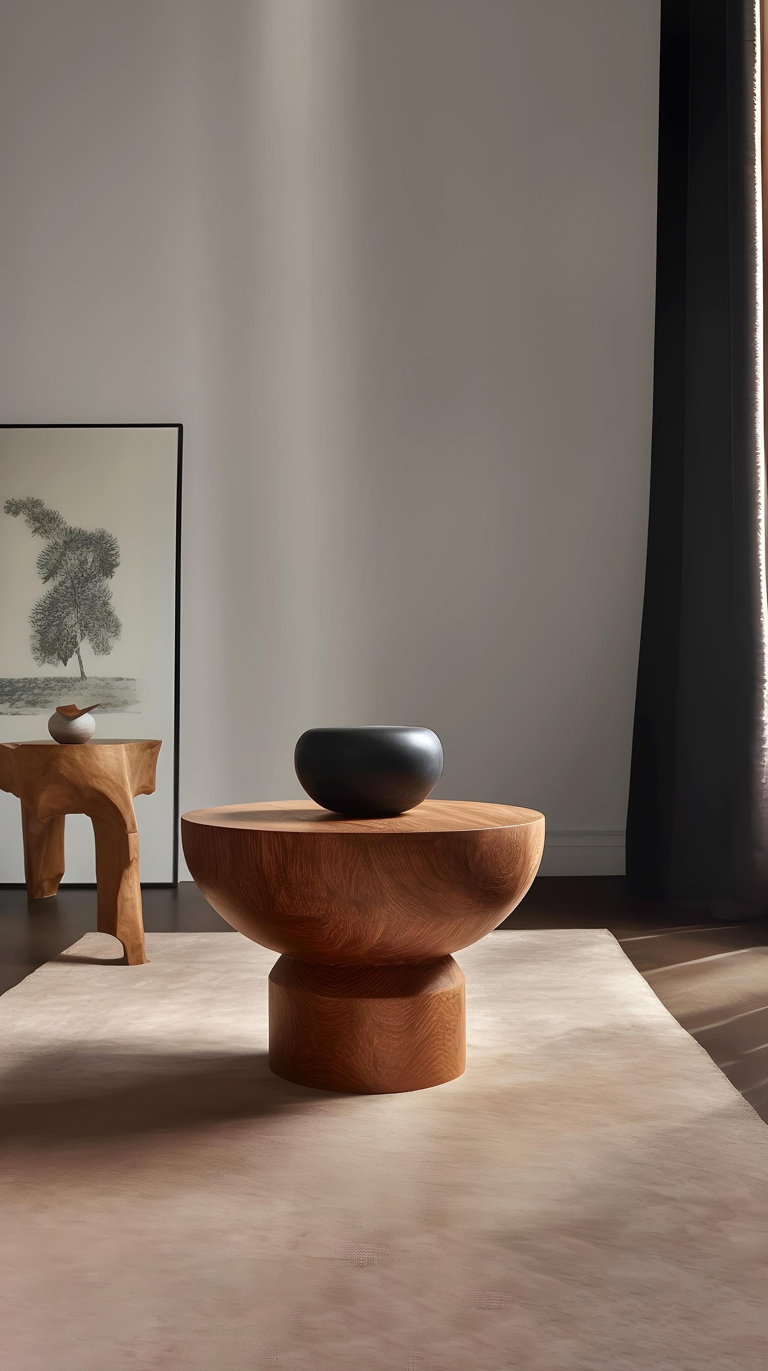 Socle side table, auxiliary table, night stand

Socle is a small solid wood table designed by the NONO design team. Made of solid wood, its elaborated construction serves as a support, much like a plinth for a statue or sculpture.

In the past,