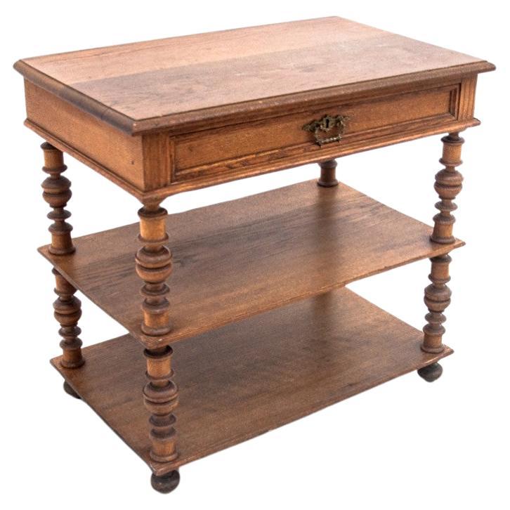Side table, Northern Europe, turn of the 19th and 20th centuries. For Sale