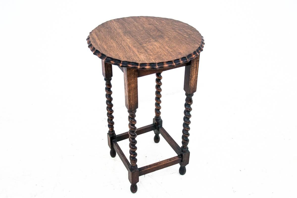 vintage end table 1920s
