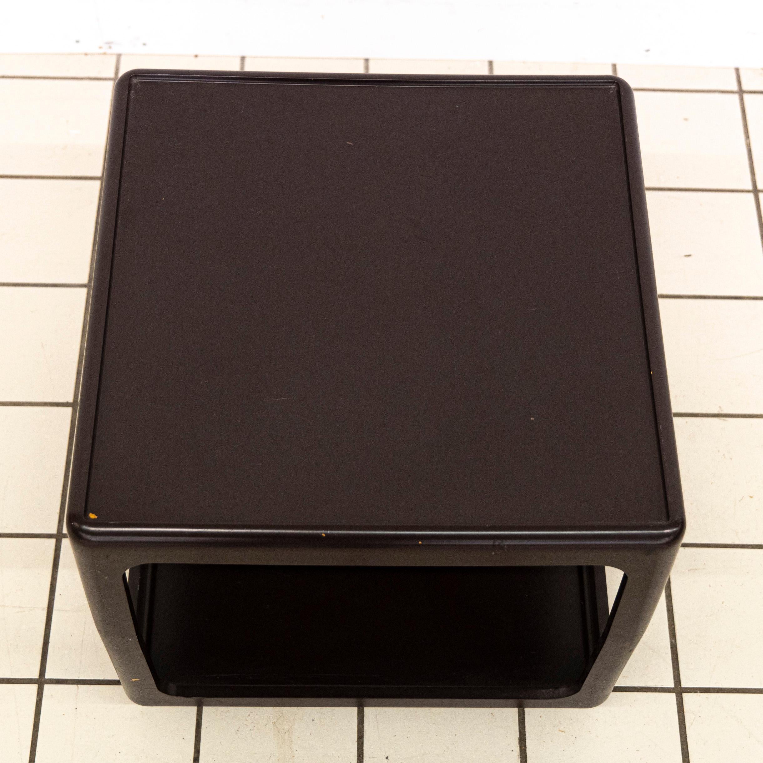 Late 20th Century Side Table on Wheels by Peter Ghyczy for Horn Collection For Sale
