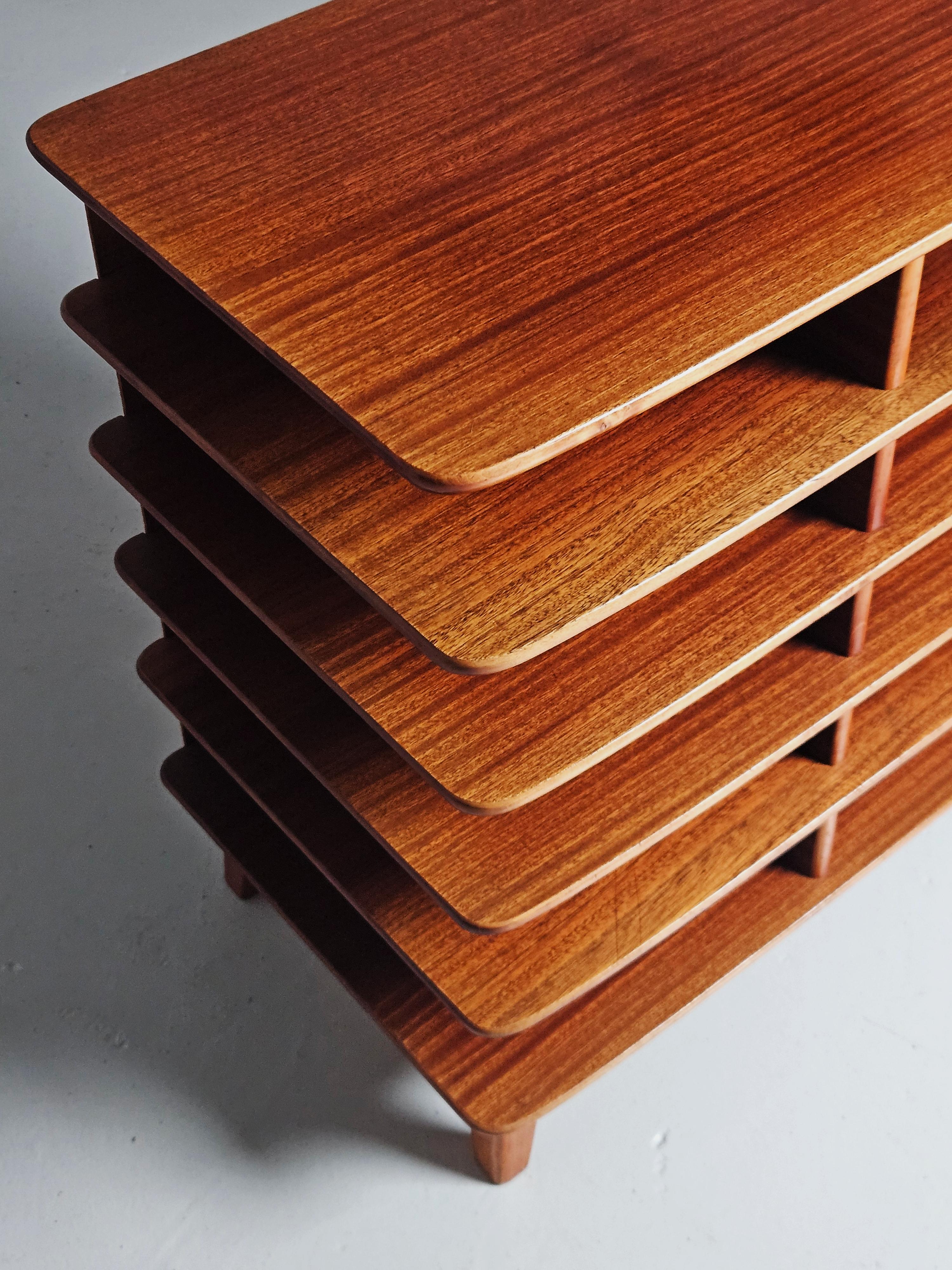 Side table or bookshelf by David Rosén for NK, Sweden, 1950s For Sale 2