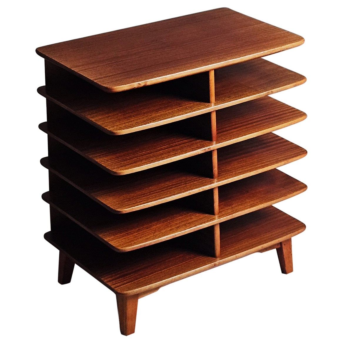 Table d'appoint ou bibliothèque par David Rosén pour NK, Suède, années 1950