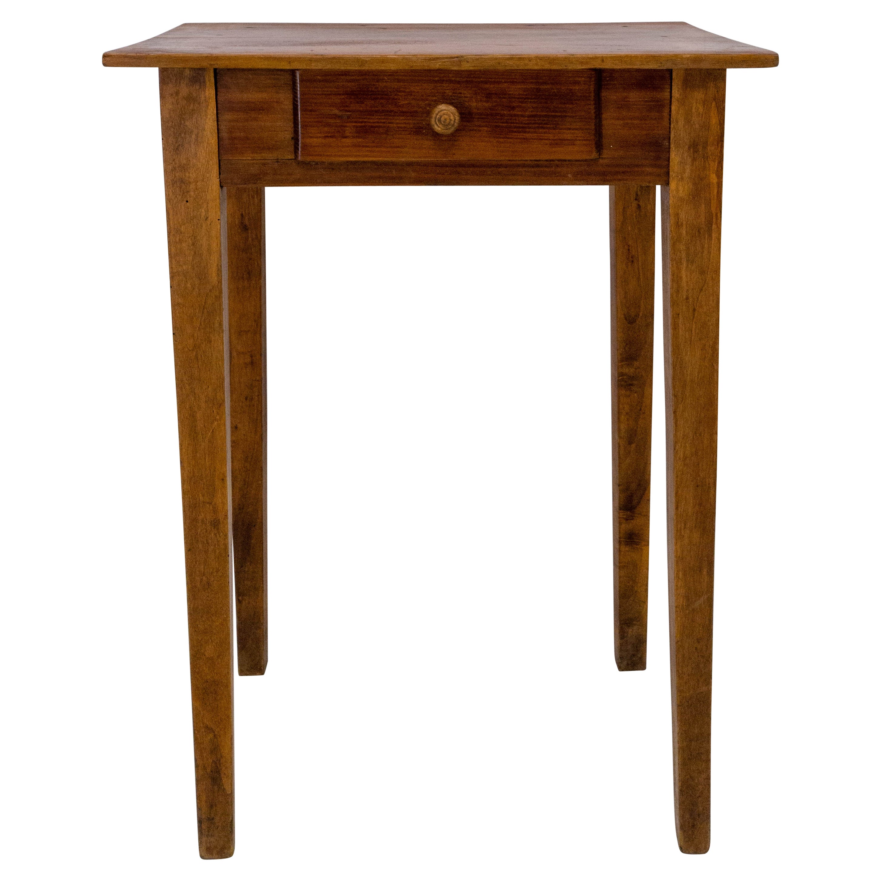 Side Table or End Table with Drawer French, Early 20th Century