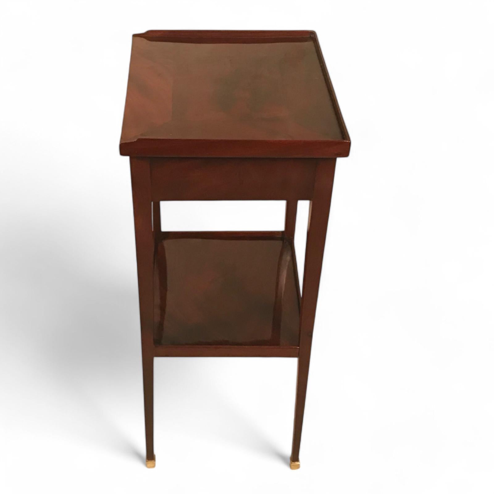 Placage Table d'appoint ou petite étagère, Allemagne 1820 en vente