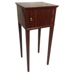 Antique Side Table or Small Nightstand-Cabinet, Germany 1820
