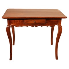 Antique Side Table or Writing Table from the XVIII Century in Walnut