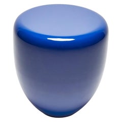 Side Table, Persian Blue DOT S by Reda Amalou Design, Glossy or mate lacquer
