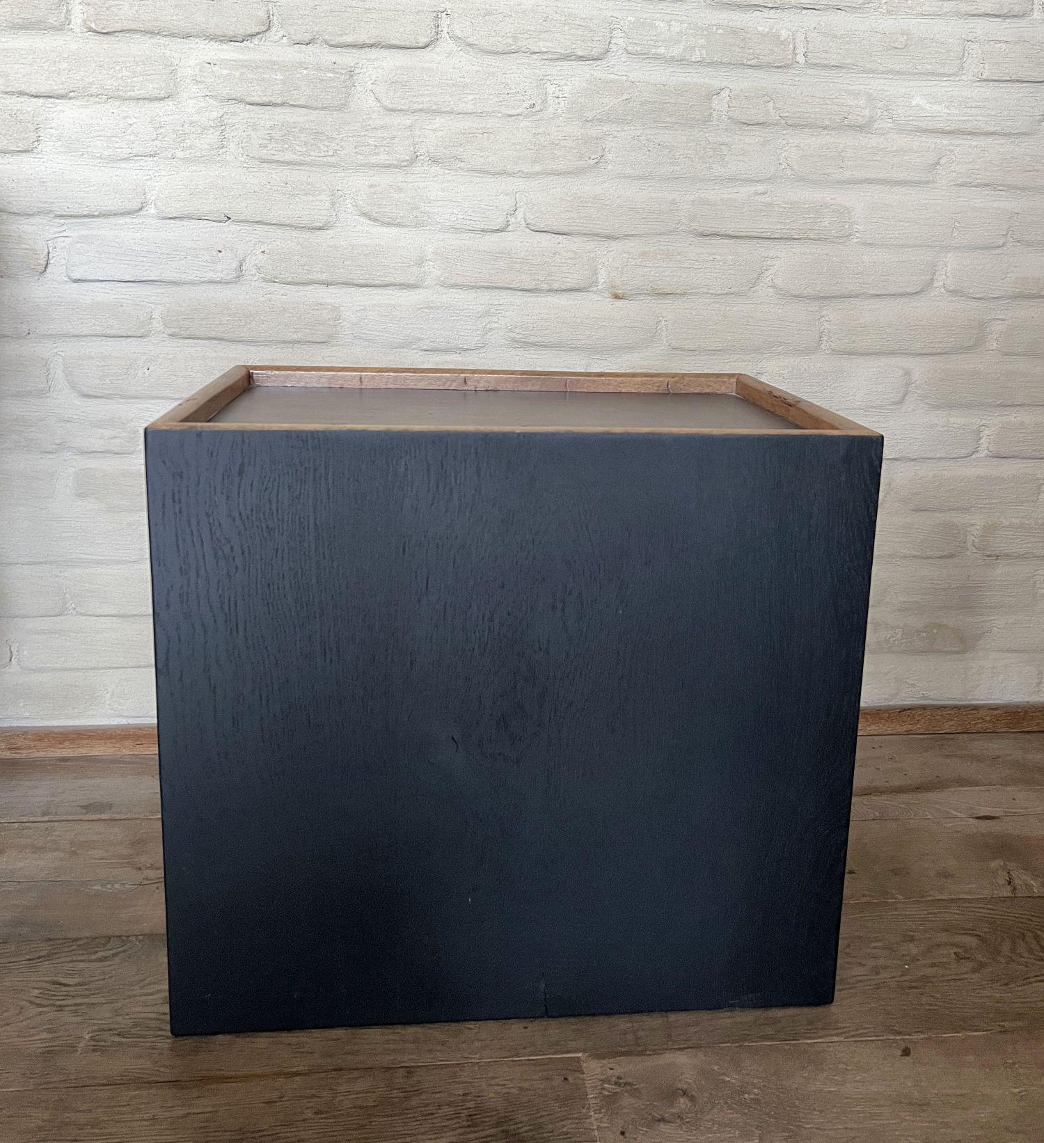 Beistelltisch Reclaimed Wood Cube Largo (Handgefertigt) im Angebot