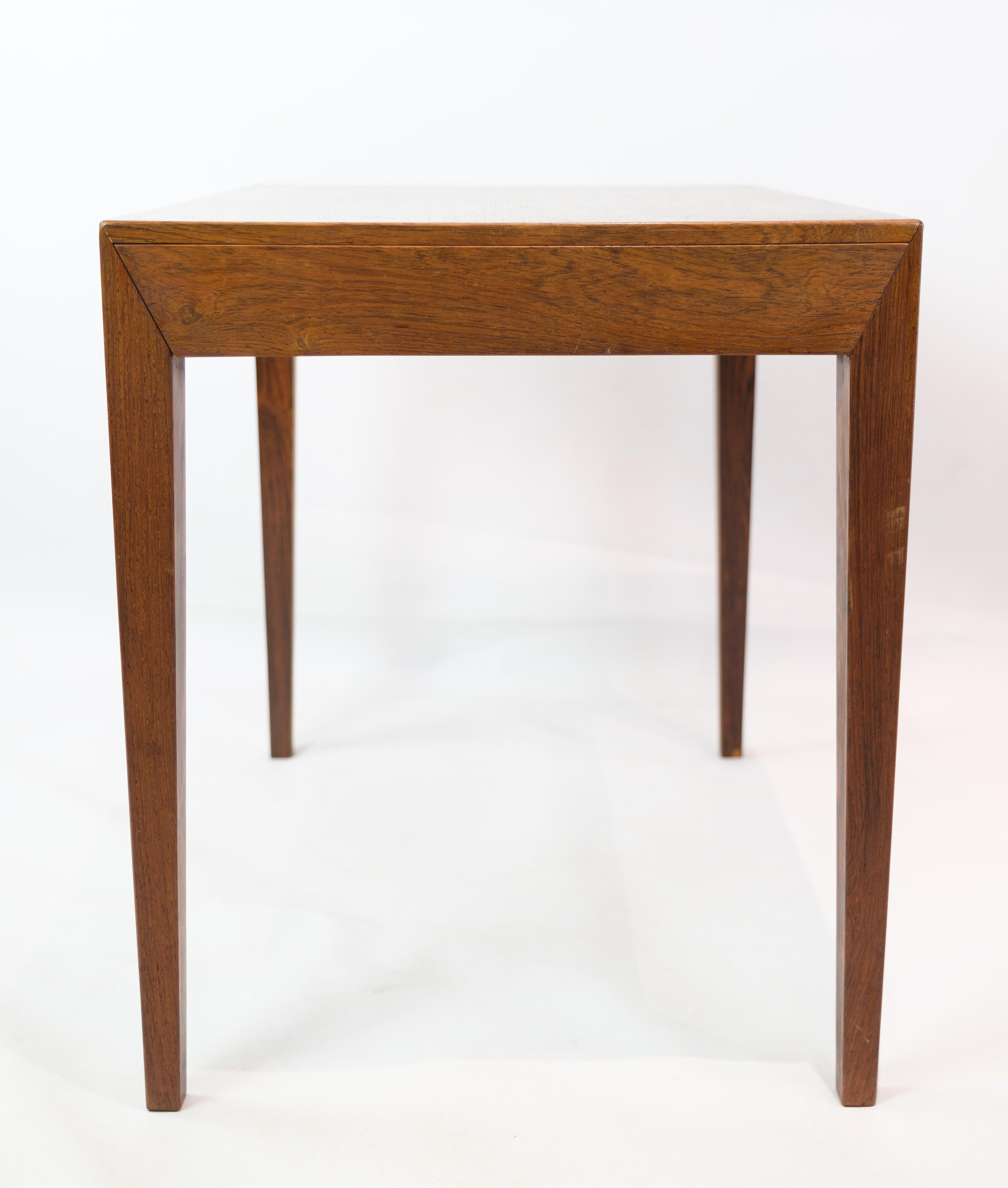 Beistelltisch aus Rosenholz von Haslev Möbelfabrik aus den 1960er Jahren im Angebot 2