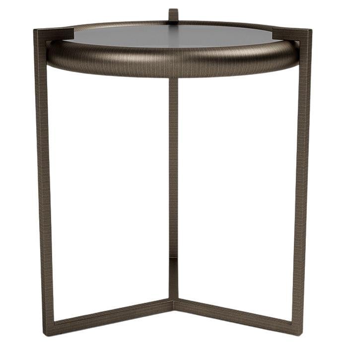 Side Table 'Rua Tucumã' by Man Of Parts, Bronze Finish For Sale