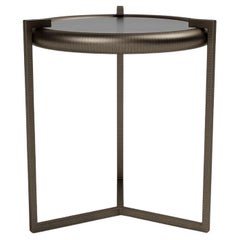 Table d'appoint 'Rua Tucumã' by Man of Parts, Bronze Finish
