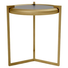 Side Table 'Rua Tucumã' by Man Of Parts, Gold Finish 