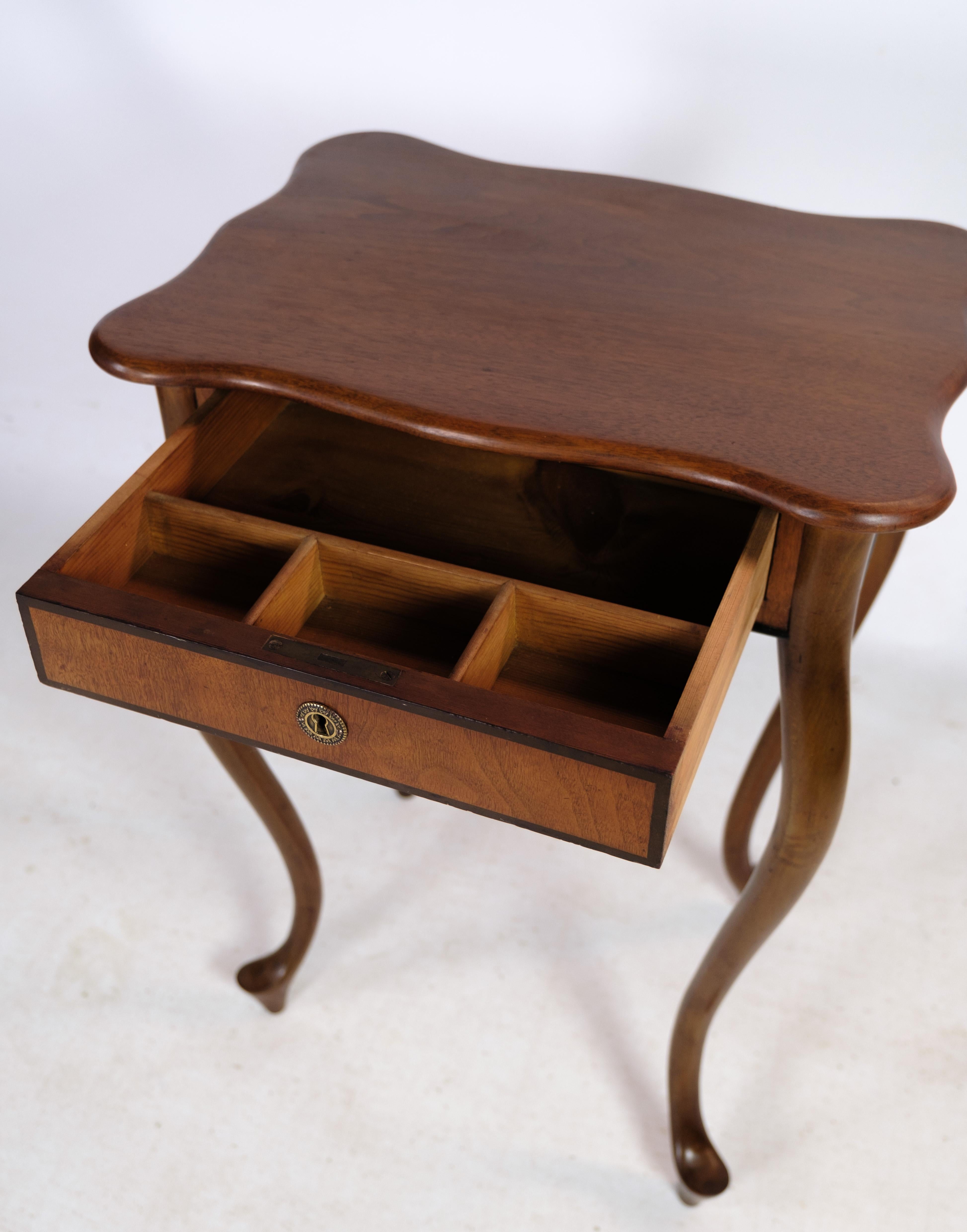 Side Table, Shelf, Mahogany, 1880 For Sale 5
