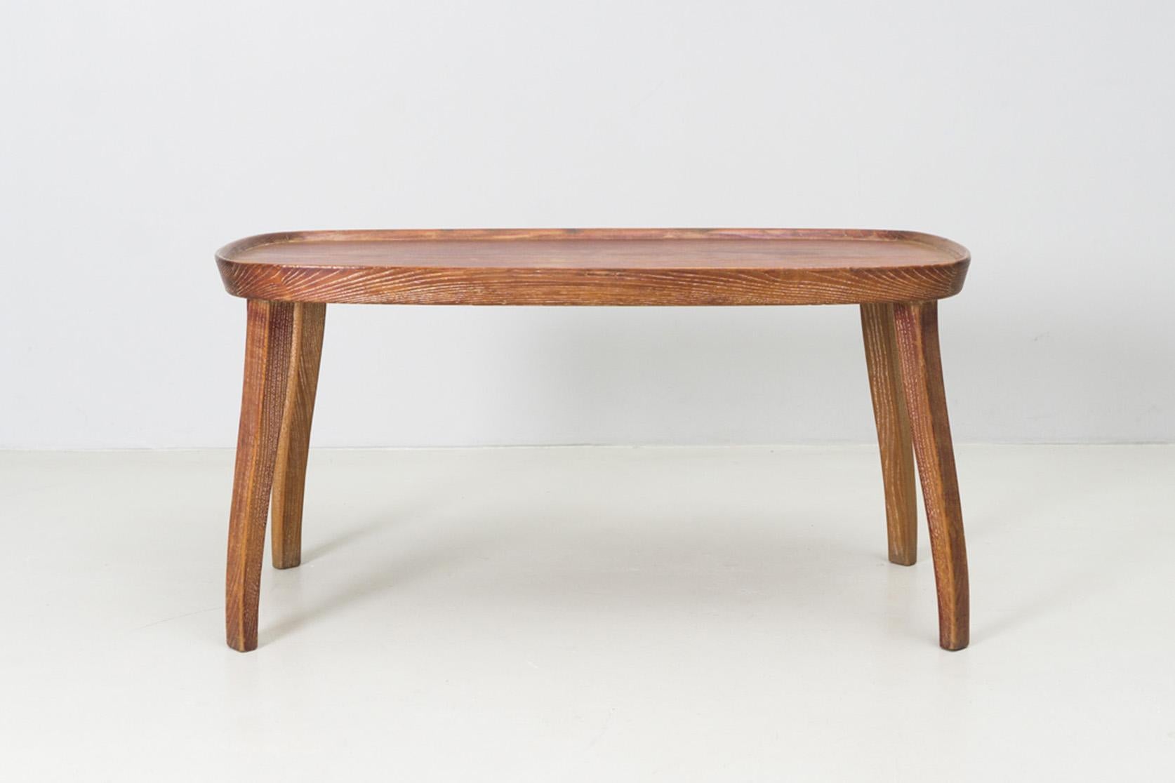 Modern Side Table, Solid Oak, Maurizio Tempestini, 1938 / 1940
