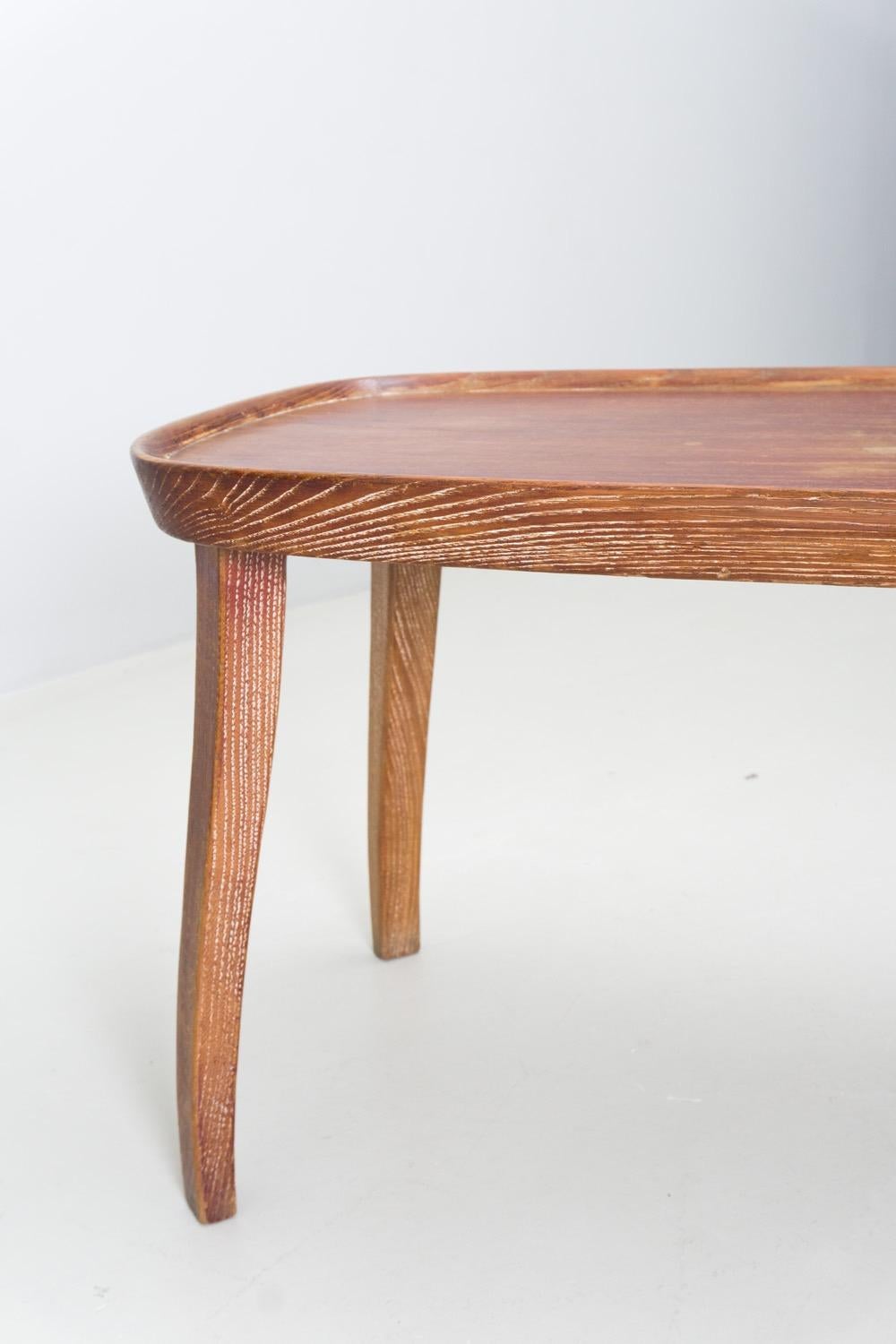 Limed Side Table, Solid Oak, Maurizio Tempestini, 1938 / 1940