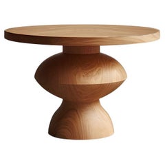 Table d'appoint, tabouret ou table de nuit en finition bois massif, auxiliaire table Socle 42