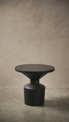 Side Table, Stool or Nightstand in Solid Wood Finish, Auxiliary Table Socle 33