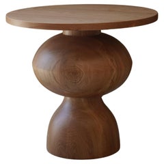Side Table, Stool or Nightstand in Solid Wood Finish, Auxiliary Table Socle 42