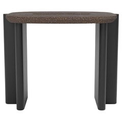 Side Table 'Surfside Drive' by Man of Parts, Large, Coffee Grind & Black Ash