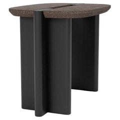 Side Table 'Surfside Drive' by Man of Parts, Large, Coffee Grind & Black Ash 