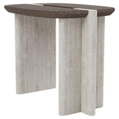 Side Table 'Surfside Drive' by Man of Parts, Small, Coffee Grind and Ivory Ash