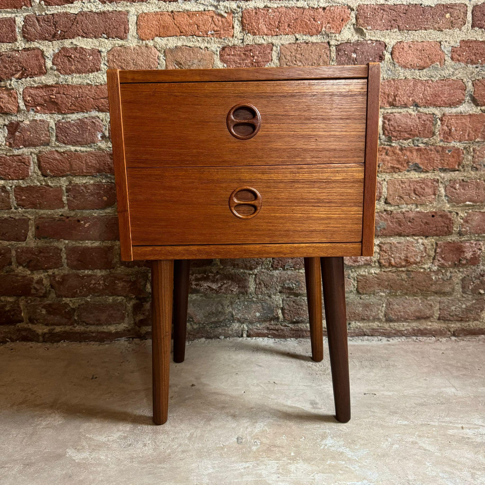 Teck Table d'appoint, teck, Danemark 1960 en vente