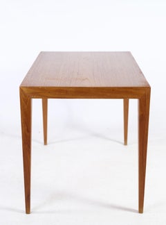 Side Table Made In Teak By Severin Hansen, Haslev Furniture Factory, 1960s