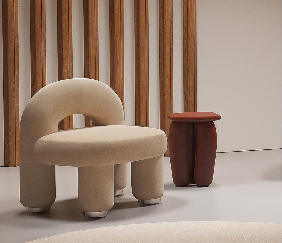 Table d'appoint Trio Light Oak par Alter Ego Studio Neuf - En vente à Castelo da Maia, 11