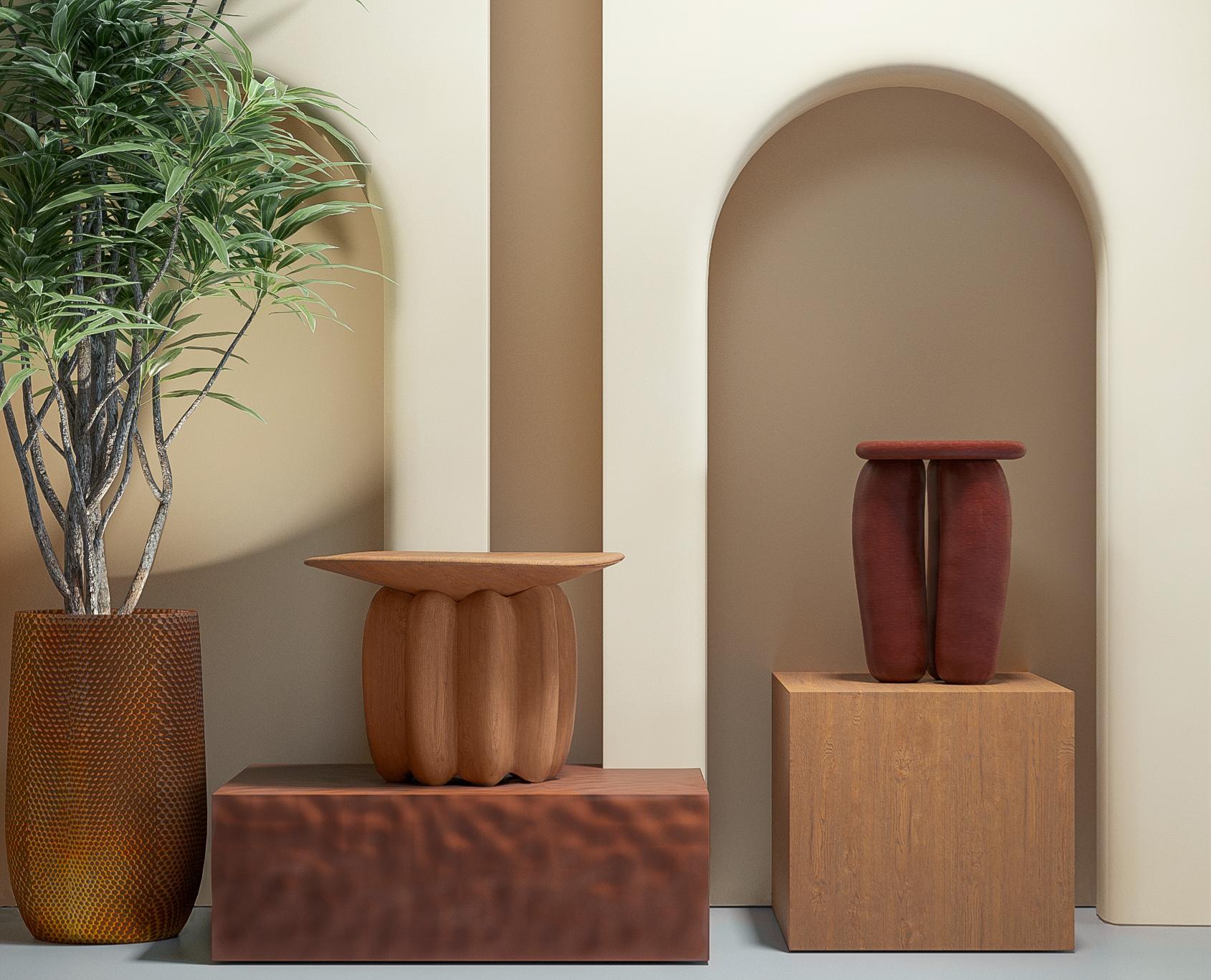 XXIe siècle et contemporain Table d'appoint Trio Light Oak par Alter Ego Studio en vente