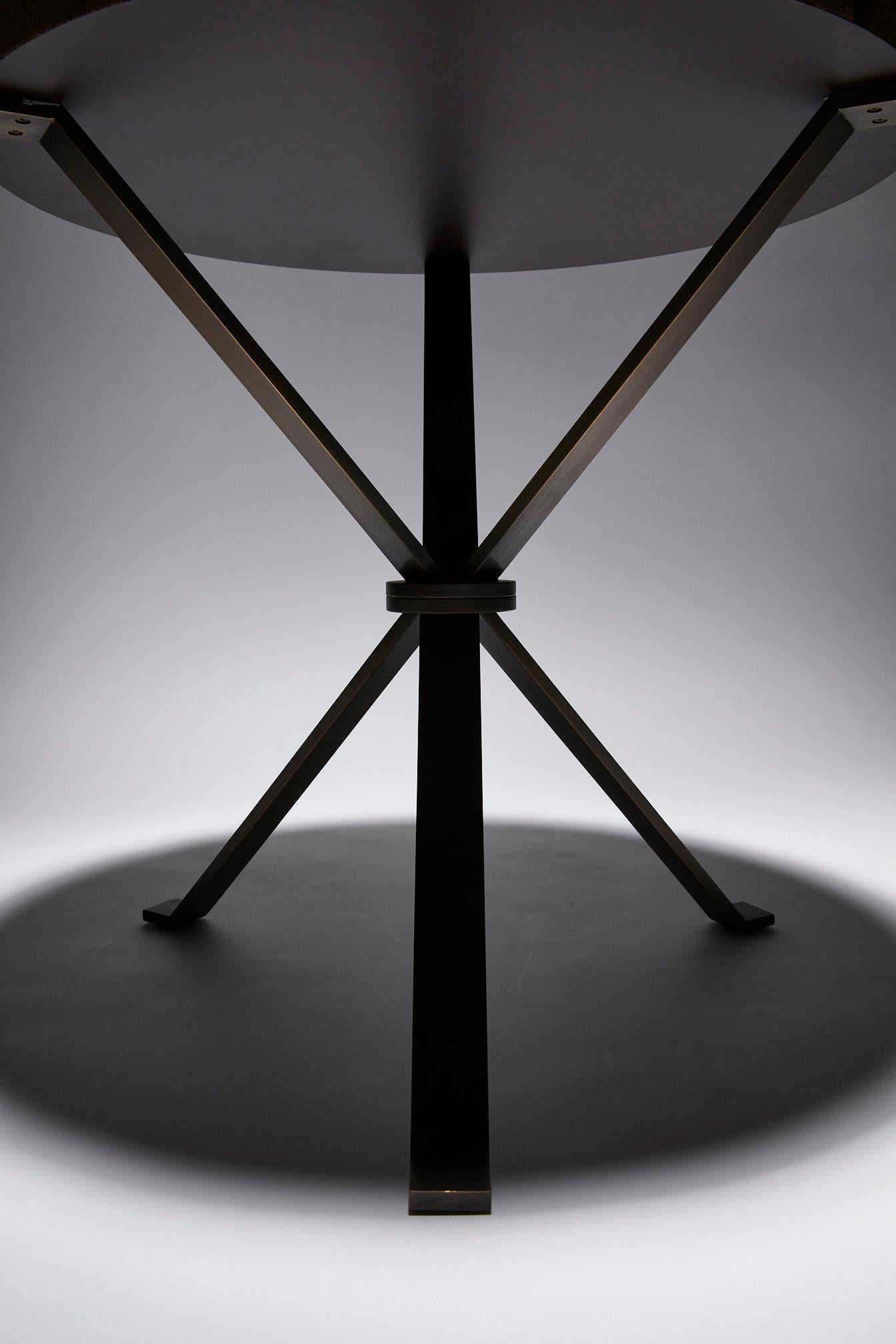 Bronze Side Table, Uma by Reda Amalou Design For Sale