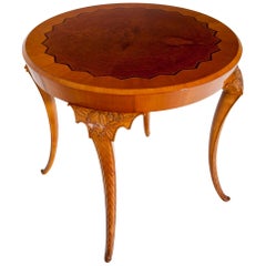 Antique Side Table, Vienna, First Half of the 20th Century