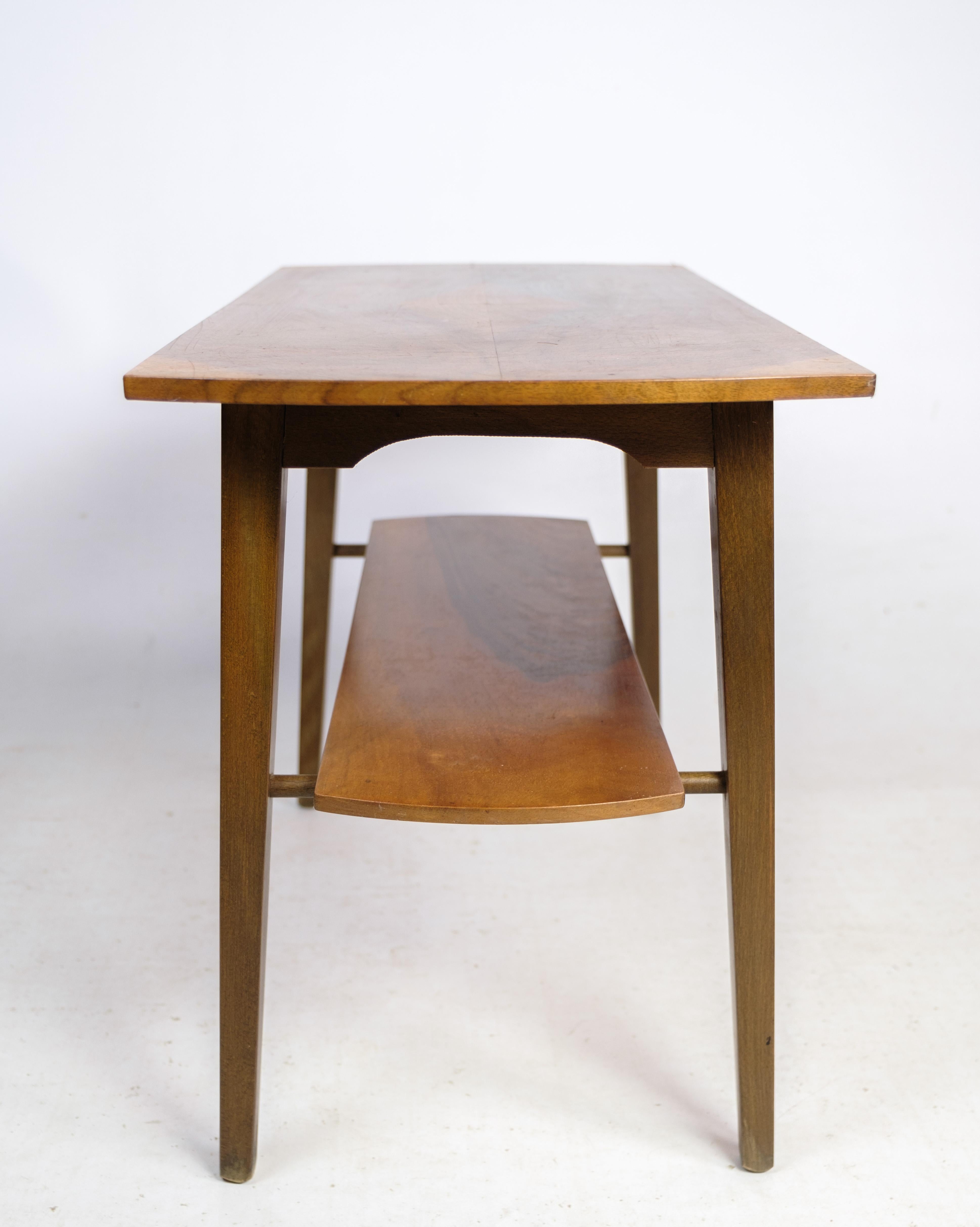 Mid-20th Century Side Table, Walnut, 1960 For Sale