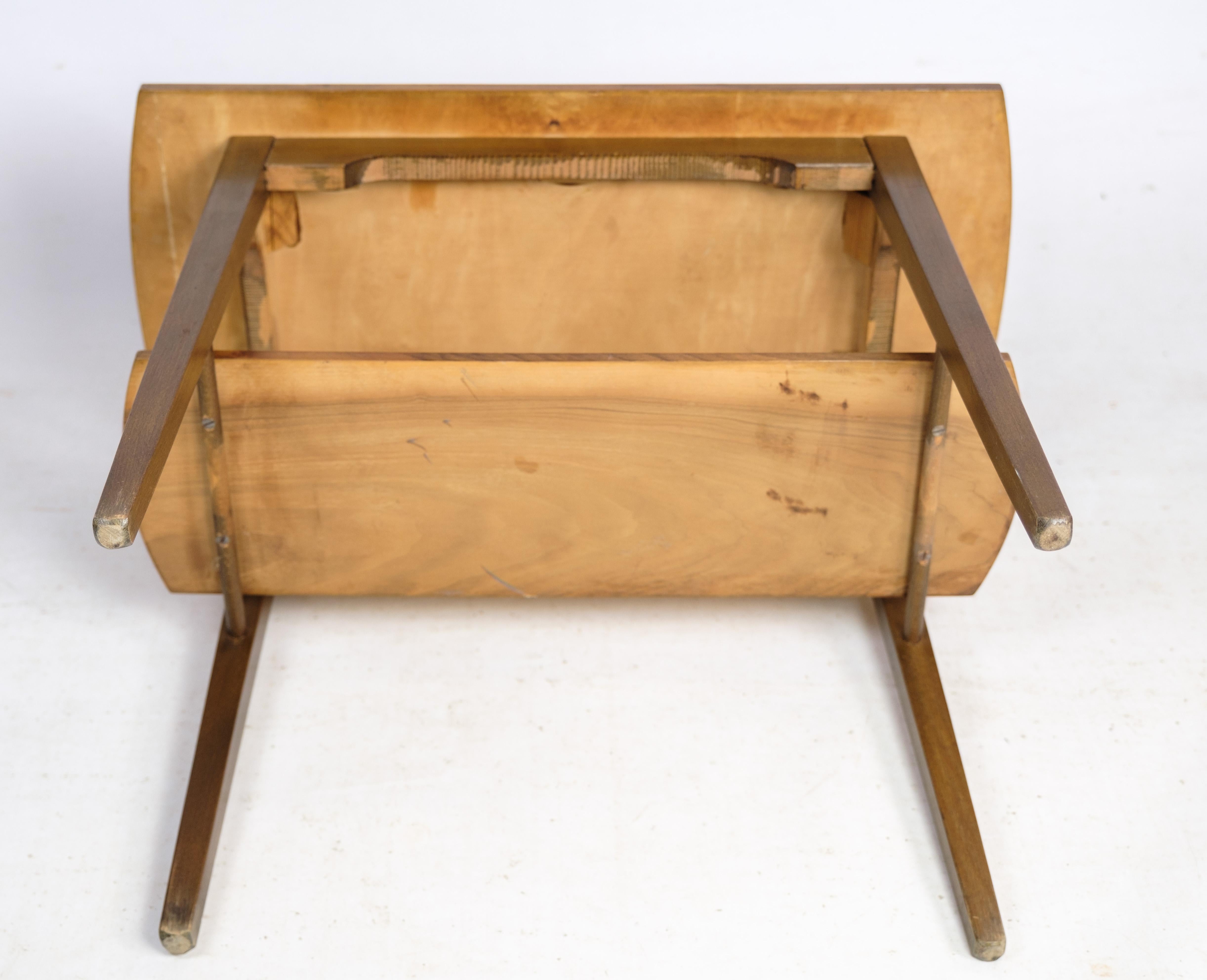 Side Table, Walnut, 1960 For Sale 2