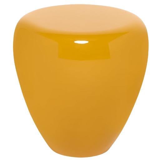 Side Table, Warm Saffron DOT M by Reda Amalou Design - Glossy Lacquer