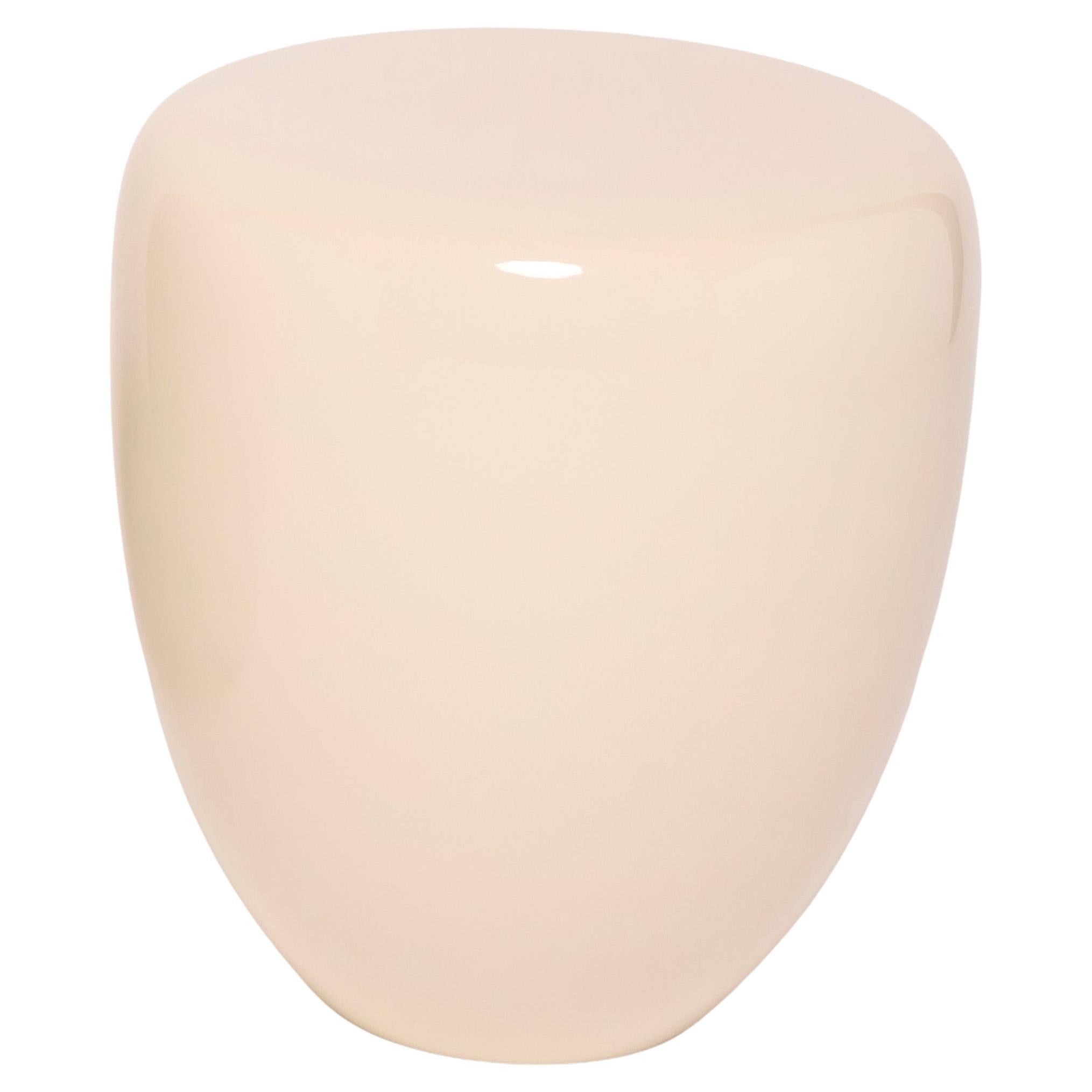 Mesa auxiliar, Arena blanca DOT S de Reda Amalou, 2017 - Lacado brillante o mate en venta