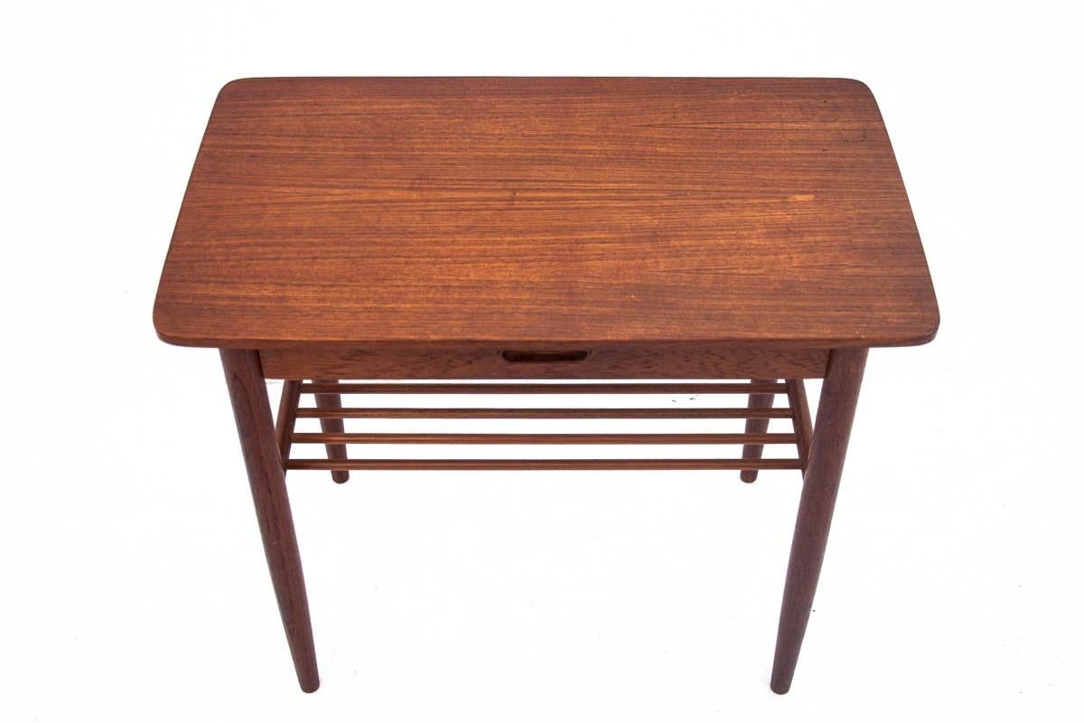 Side Table with Drawer, Danish Design 2