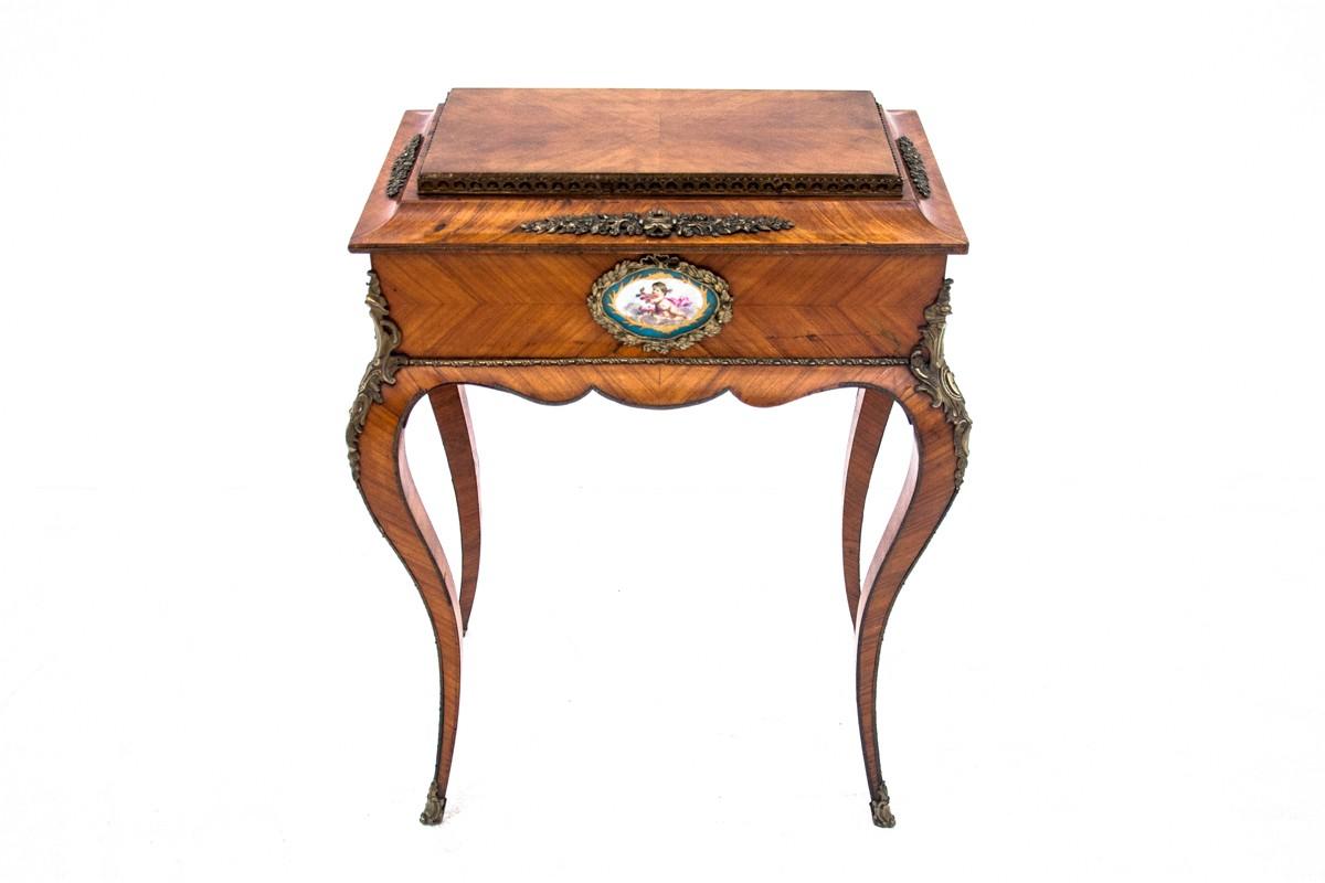 Side Table with Hidden Storage, France, circa 1880 2