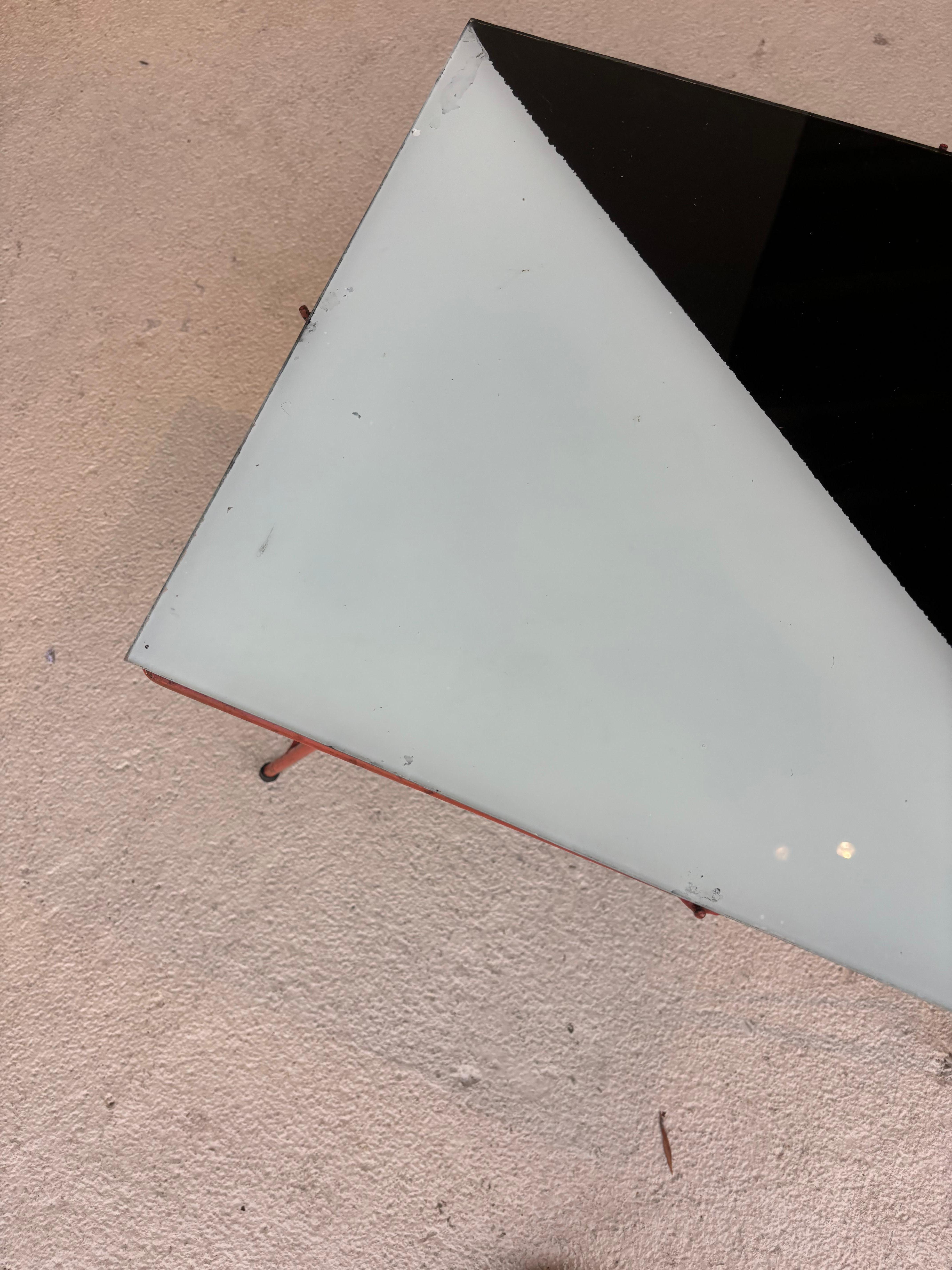 Side table with Magazine Rack by Abraham Palatnik For Sale 1