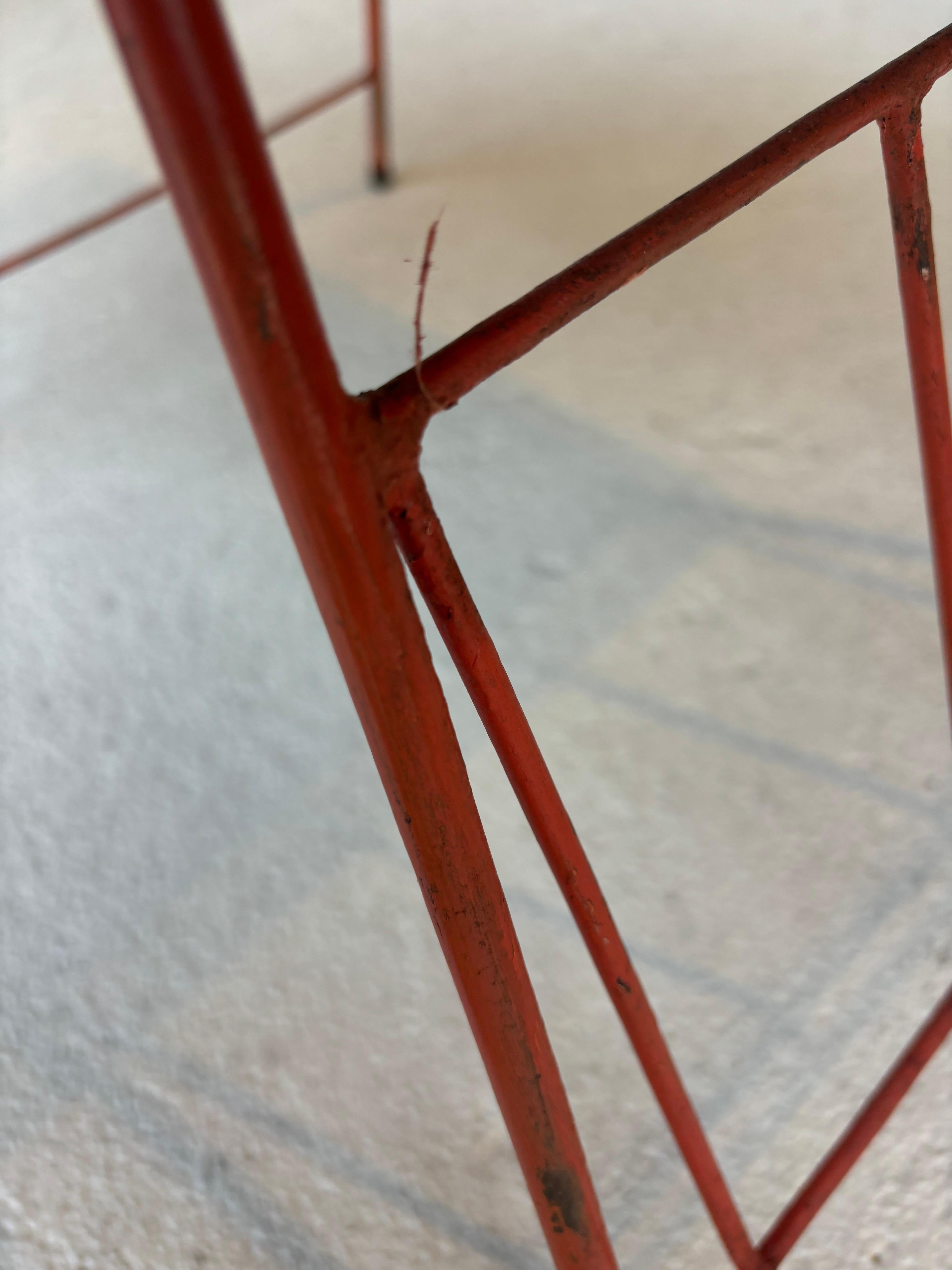 Side table with Magazine Rack by Abraham Palatnik For Sale 2