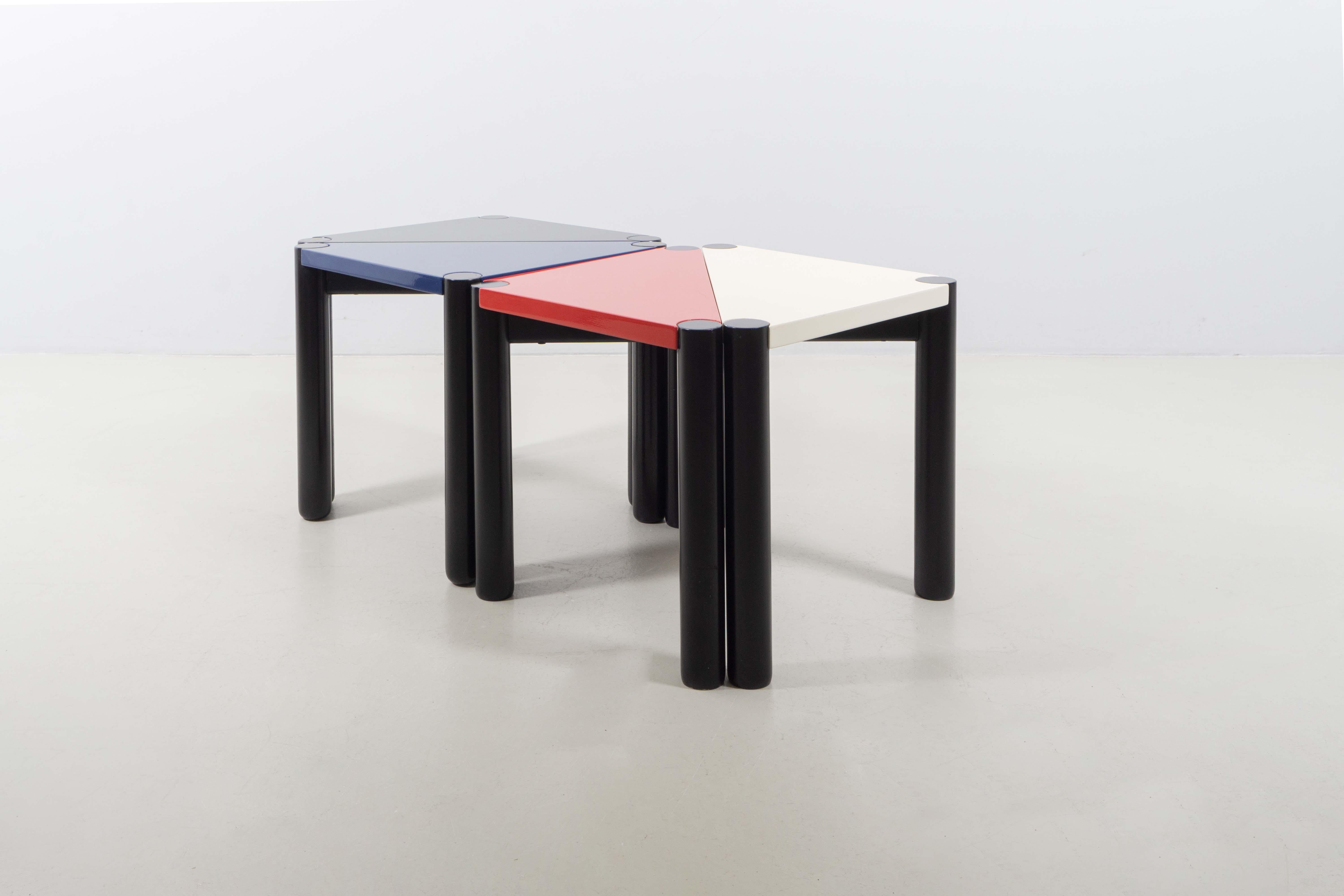 European Side Tables by Ico Parisi, ca. 1970 For Sale