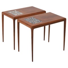 Side Tables by Johannes Andersen for Silkeborg Møbelfabrik, 1960s, Set of 2