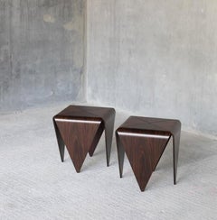 Side Tables by Jorge Zalszupin, 1960s, Set of 2