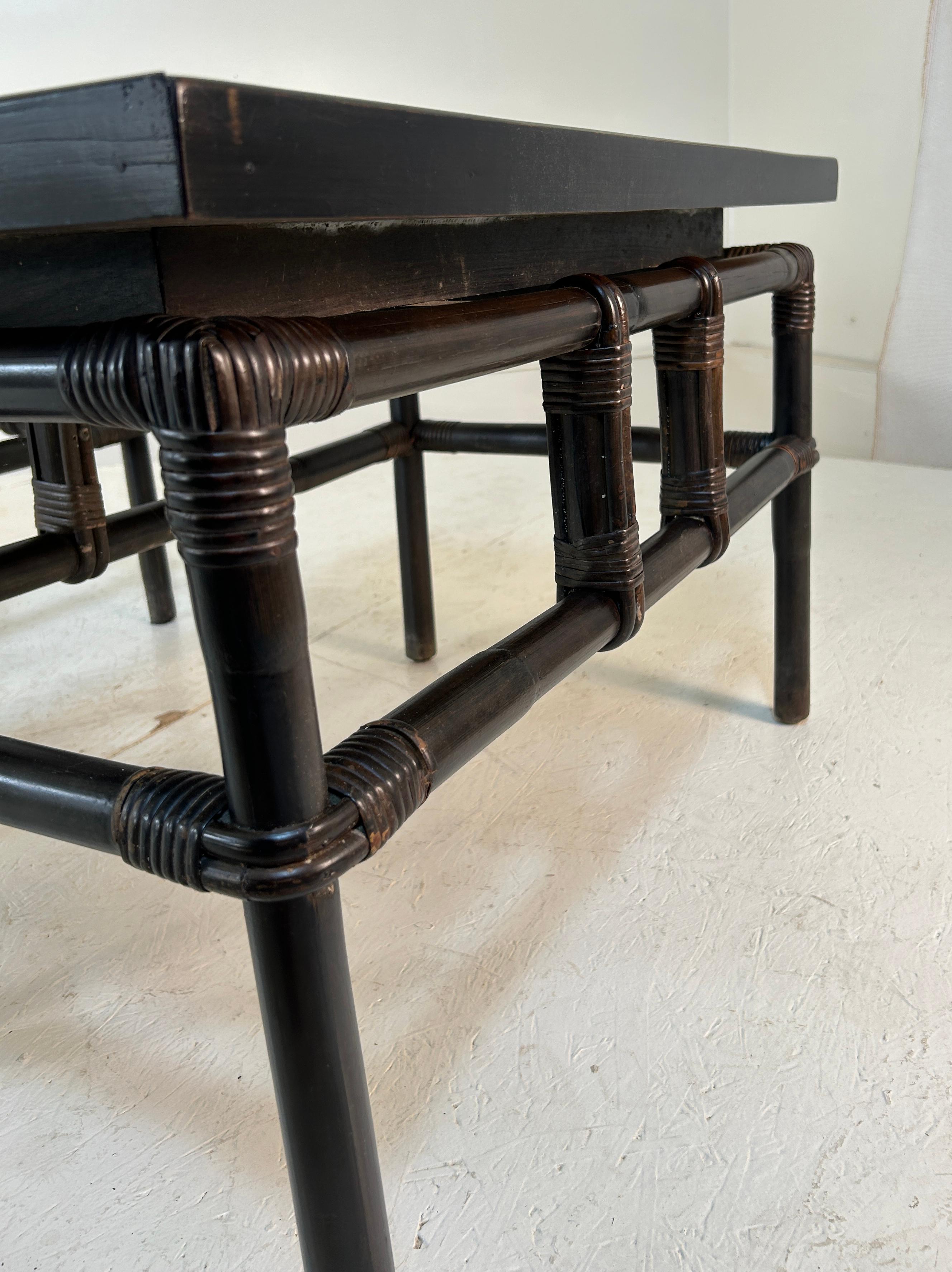 Rattan Tavolini per mobili da esterno in vendita