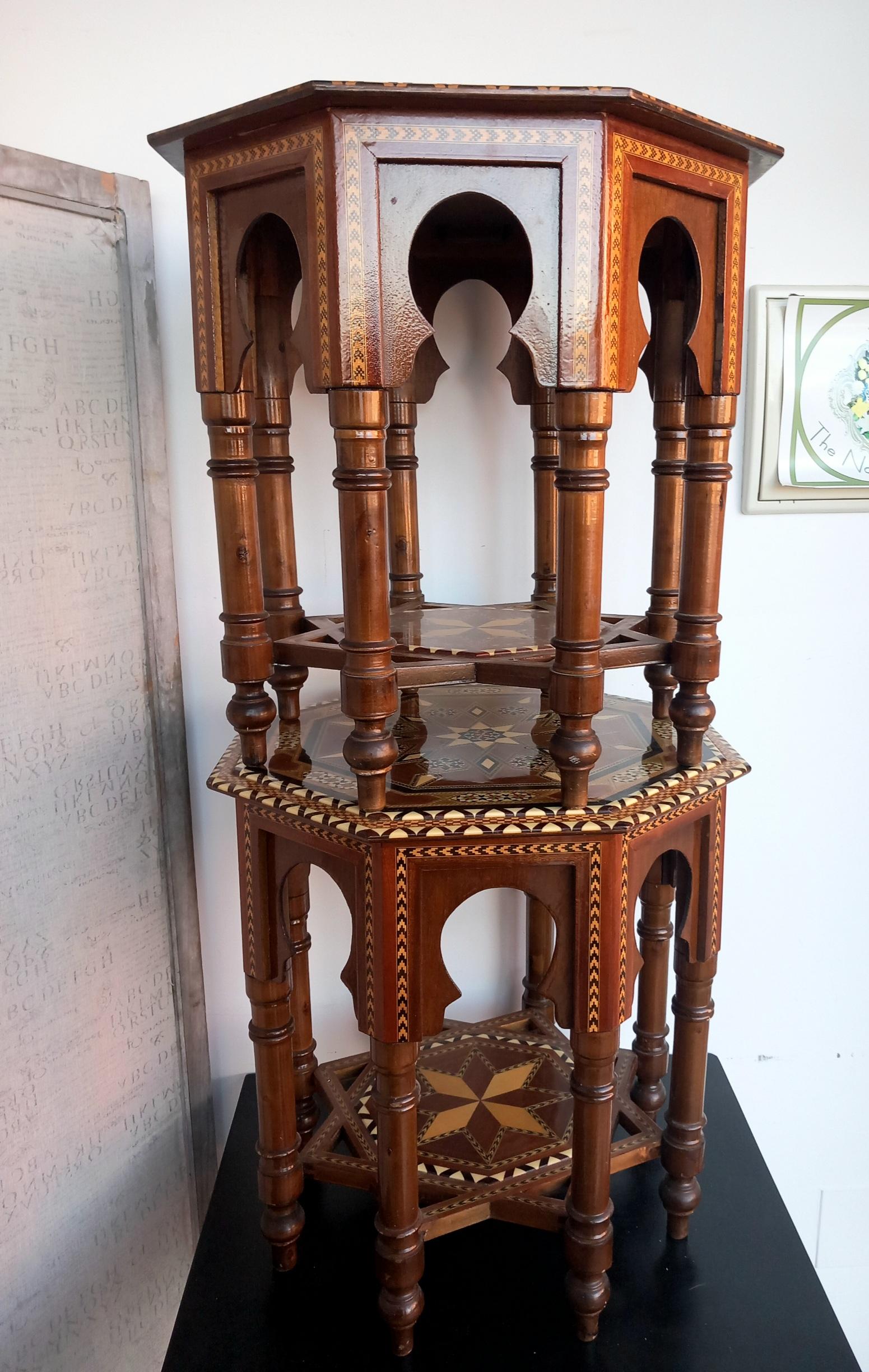 Side Tables, from Granada, Andalusia, Spain, 20th Century For Sale 1