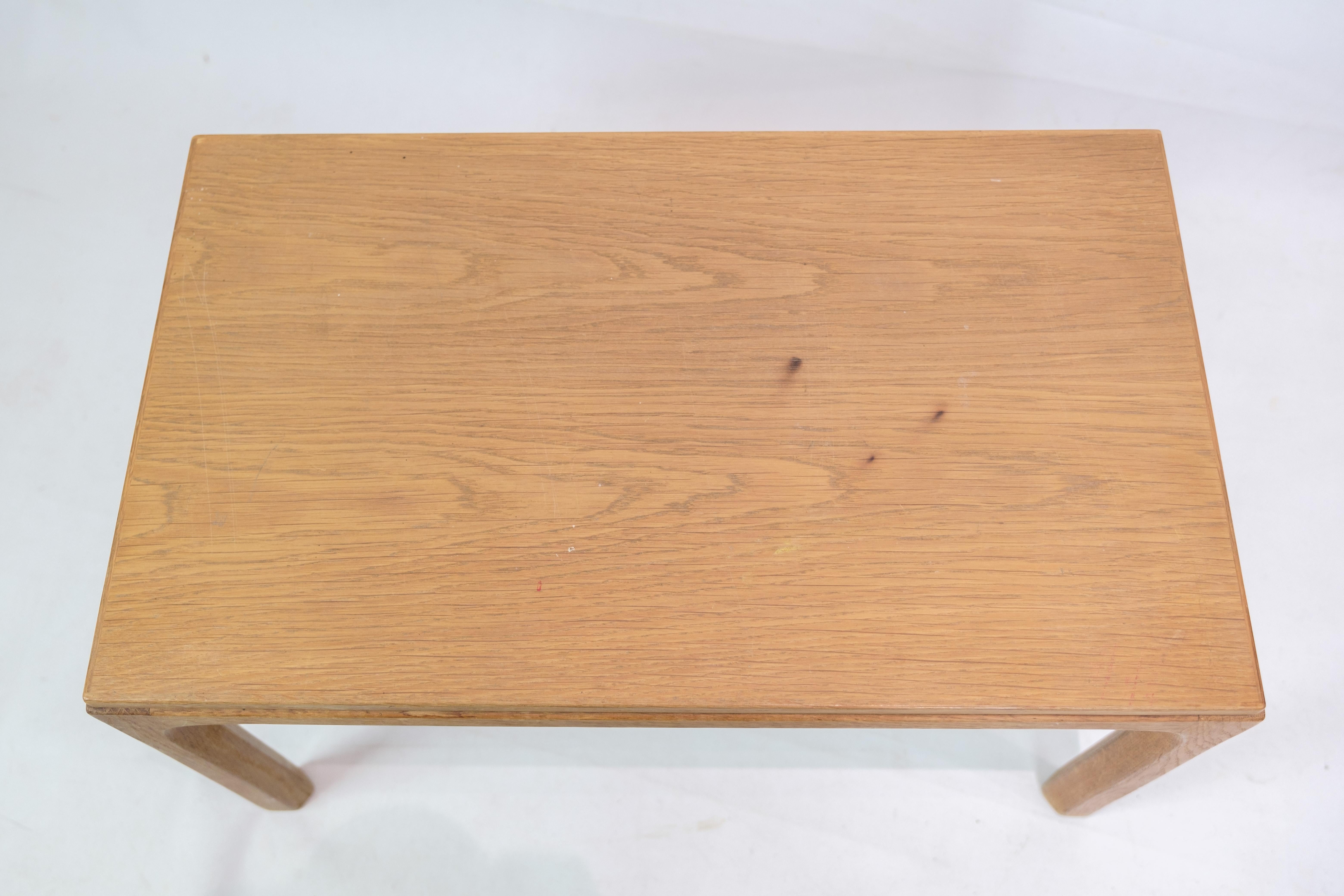 Mid-Century Modern Side tables In Oak, Model 381 Designed By Aksel Kjersgaard Odder From 1960s For Sale